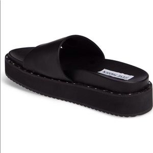 Steve Madden Jen Studded Platform slide sandal